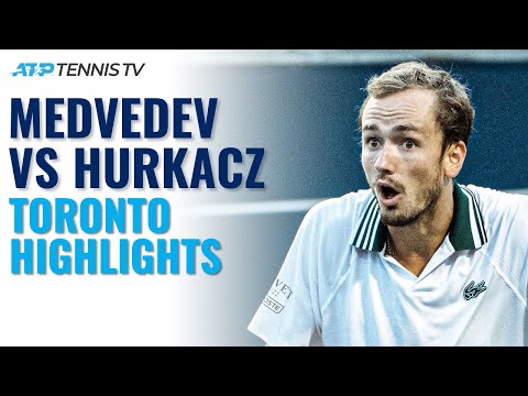 Amazing Points in Medvedev vs Hurkacz Thriller! | Toronto 2021 Highlights