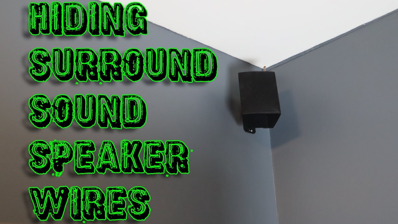 5 Easy Ways to Hide Speaker Wire - Electronic House