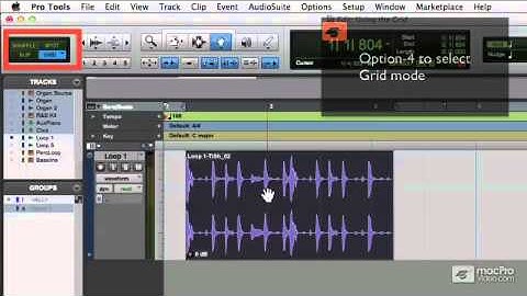 Pro Tools 10 112: Advanced Editing Techniques - 13 Using Grid Modes