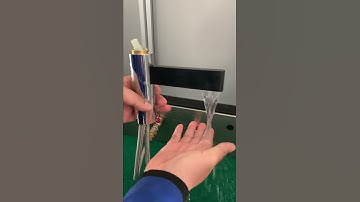 Test new faucet flow rate