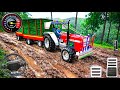Mud Vs Swaraj Tractor Sugarcane Full Loaded - BUSSID Gameplay - Android GamePlay
