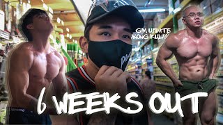 1500 GRAMS OF WHITE RICE 6 WEEKS OUT | KSYN GYM UPDATE