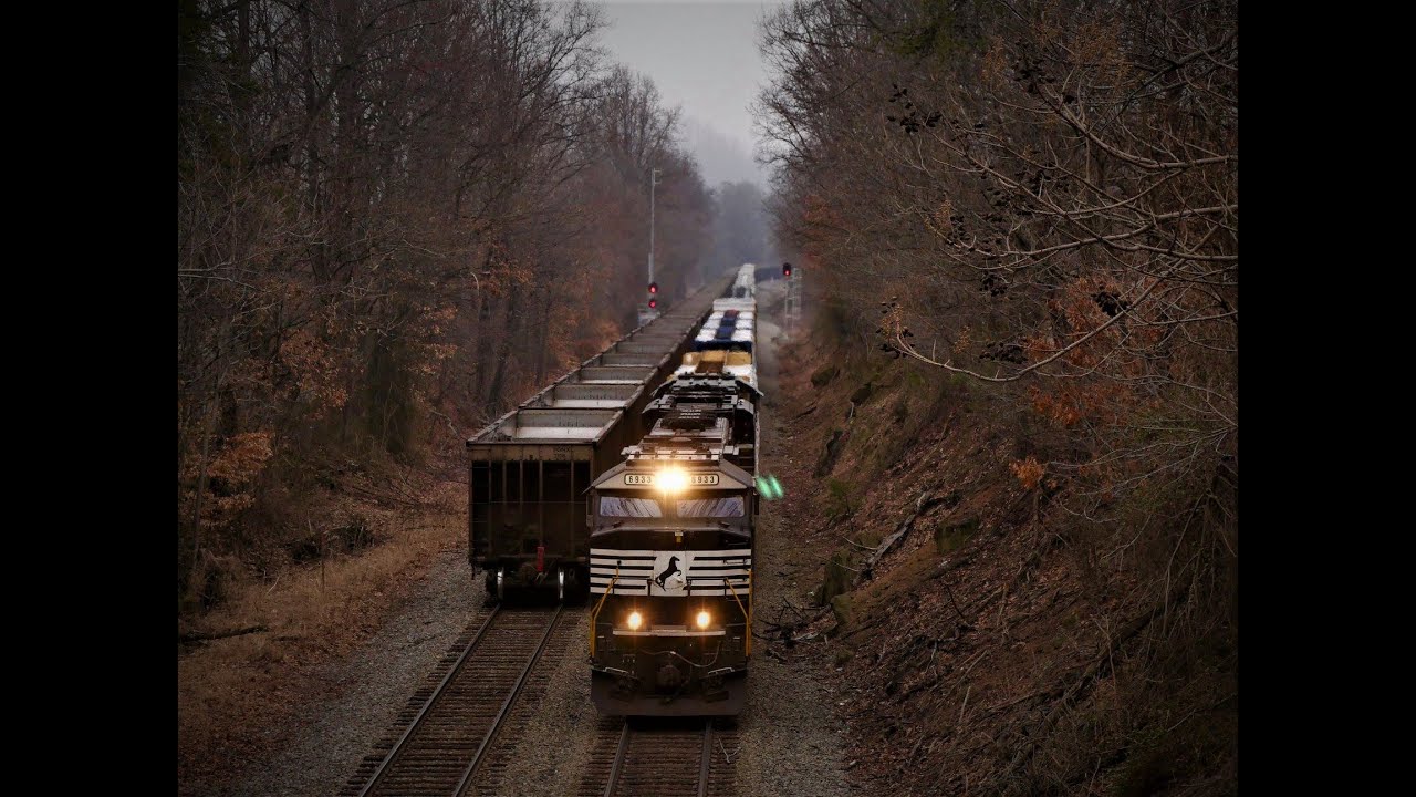 Railfanning Virginia -  March 2019 - HD