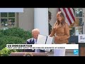 US - First Lady Melania Trump says "she hates" to see families separated at the border with Mexico