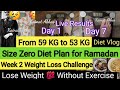 How i lost 6 kg in 7 days  live results  ramzan week 2 weight loss challenge  how to lose weight