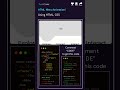 Awesome Animated Menu with HTML &amp; CSS 🔥 | UI Design Tutorial 2025 #coding #webdesign #htmlcss