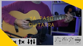 Video thumbnail of "GUITARRA | Ya paso - Indios ( cover/tutorial) Martin Lopez"