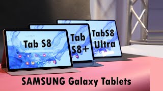 Samsung tab s8 & tab s8 plus & tab s8 ultra