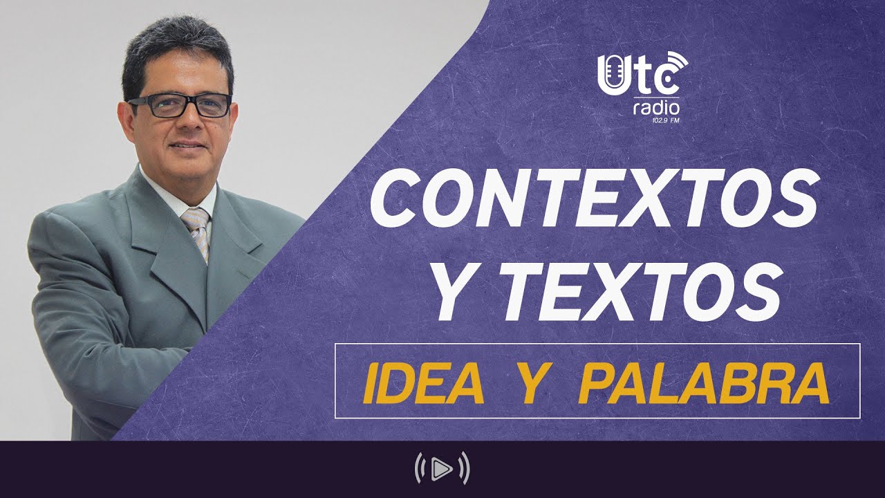 UTC RADIO FM 102.9 - Contextos y Textos - Entrevista a Paúl Panchi #1