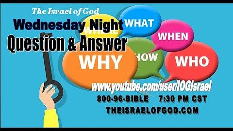 IOG - Wednesday Night Q&A 10/12/2022