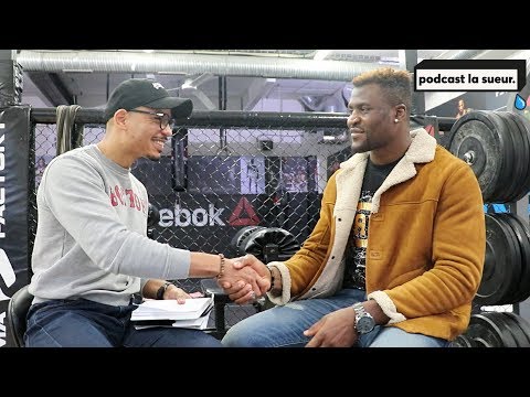 Interview Francis Ngannou UFC 220 - Podcast La Sueur