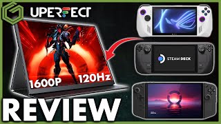 UPerfect UPlays C2  120Hz Gaming Monitor | Steam Deck, Legion Go & ROG Ally Review