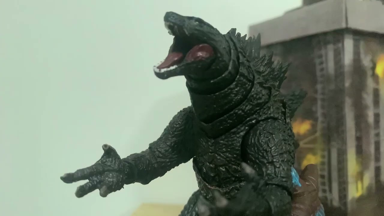My Godzilla vs kong stop motion trailer