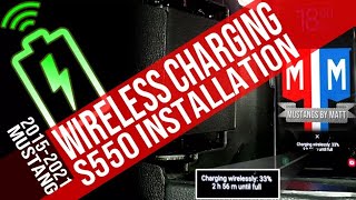 How To Add Wireless Charging To The S550 Mustang (2015 - 2022)
