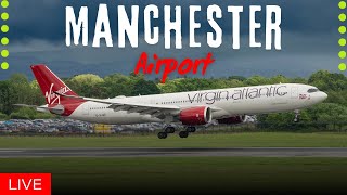 LIVE Manchester Airport Plane Spotting ✈