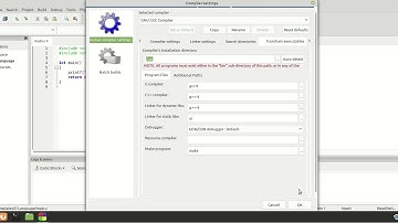 03 Setting up Codeblocks to work with GCC 9