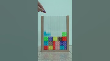 Real Tetris of my dreams | Colored puzzle blocks Reverse
