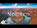 Flying over morocco 4k u relaxing music along with beautiful natures  4k