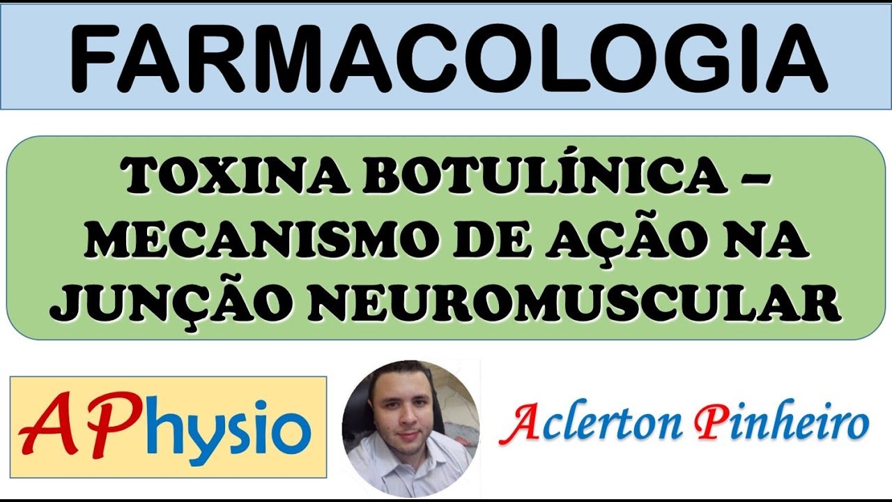 Toxina Botulínica - Mecanismo de Ação na Junção Neuromuscular