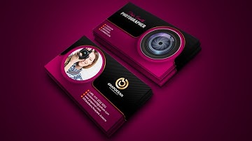 Creative Business Cards Psd Design - Photoshop Cc Tutorial