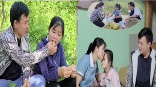 A Vang Helps Huan Pick Grapefruits To Sell And Takes Care Of His Young Daughter.