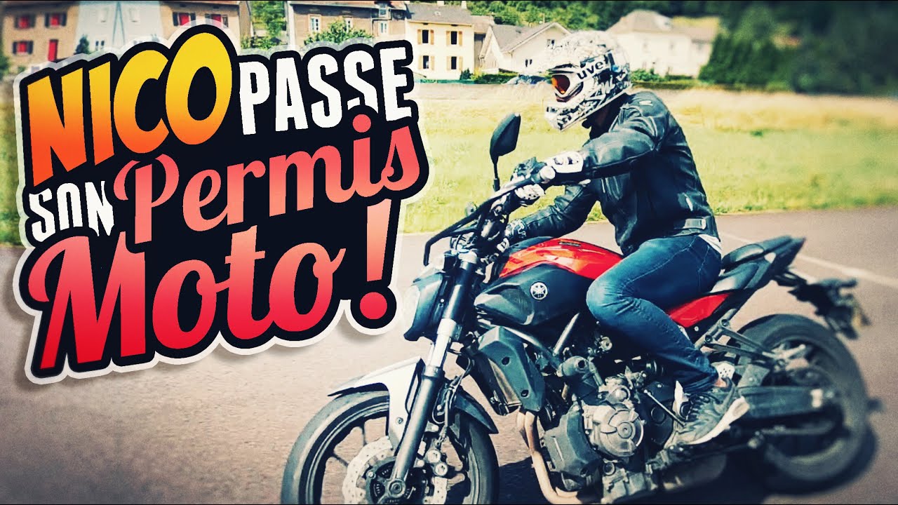 Nico Passe Son Permis Moto Youtube