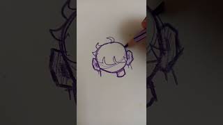 how to draw hair #Shorts screenshot 5