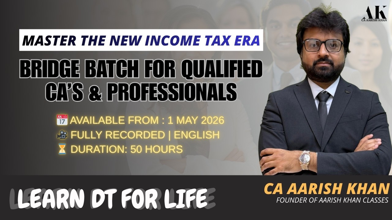 Новый закон о подоходном налоге 2025 года | Переходный курс для профессионалов | Номинальные сборы