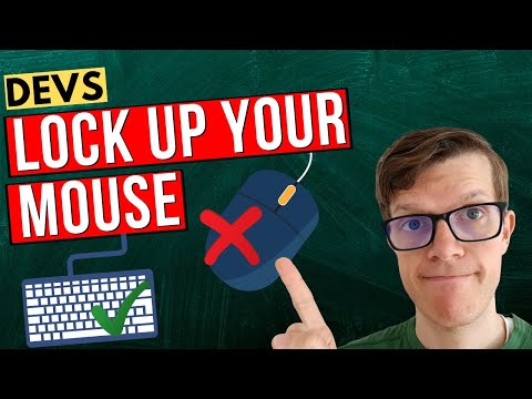 Lock up your mouse. Use your keyboard. Boost developer productivity.