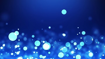 Blue bright circles Background video | Footage | Screensaver