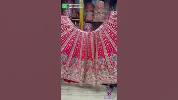 Beautiful Bridal Lehenga Collection at Unbeatable Wholesale Prices! | Chandni Chowk Bridal Lehengas