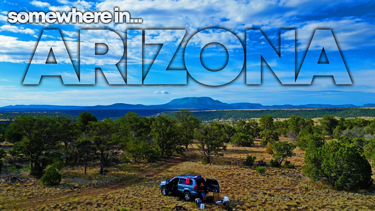 CAR CAMPING Outside Springerville, Arizona “Overland” Roadtrip A