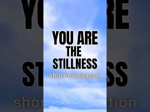 Find The Stillness Inside Of You