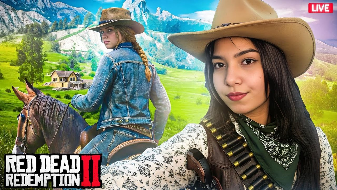 🔴[LIVE] Playing Red Dead Redemption(chapter 1 ✅) || #rdr2   #valorant #valorantindia #girlgamer