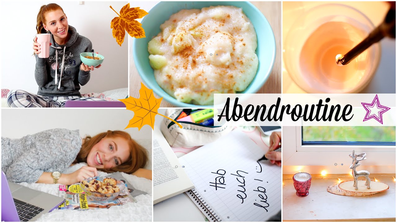 Meine ABENDROUTINE nach der Schule | LaurenCocoXO