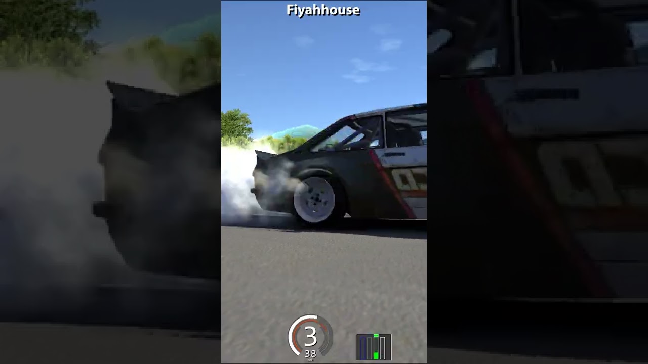 ACDFR Ford Escort MKII @ Drift Playground! 