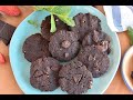 Galletas tipo brownie saludables/ COOKIES BROWNIE SALUDABLES