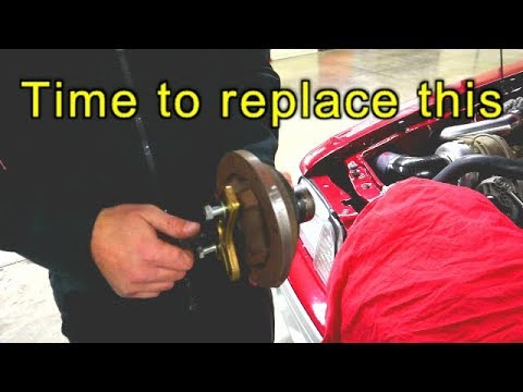Fox Body Mustang Harmonic Balancer Install - YouTube
