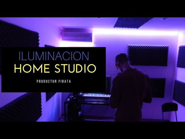 Como Decorar / Iluminar Tu Home Studio - YouTube