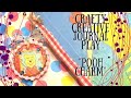 Crafty creative journal play winnie the pooh charm