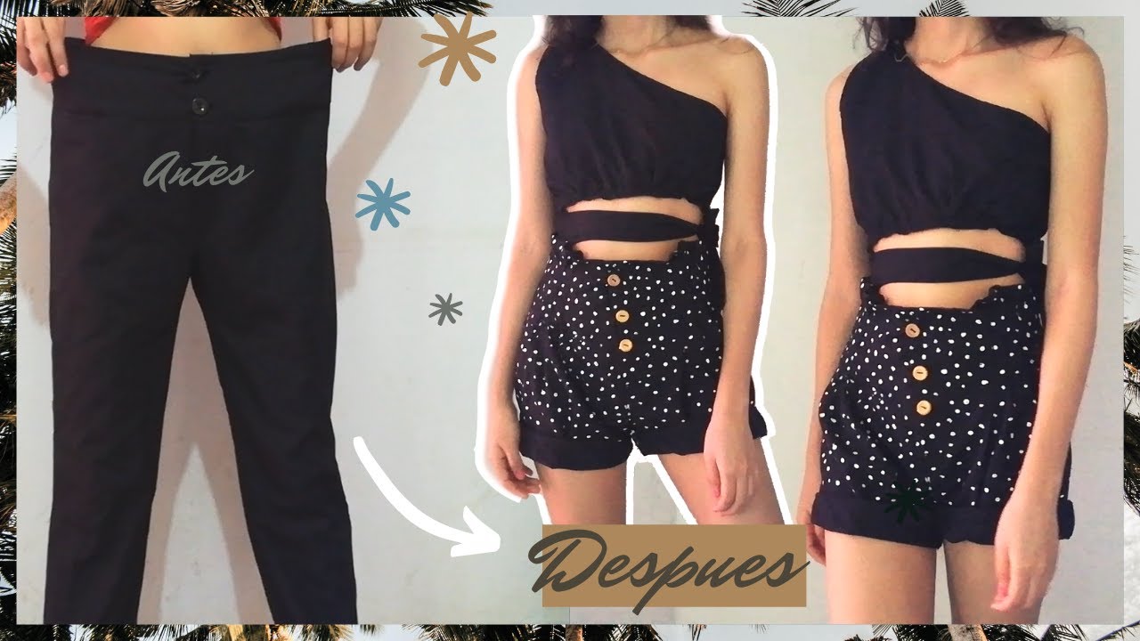 Transforma tu ropa en *THRIFT FLIP* como hacer conjunto de dos pieza -