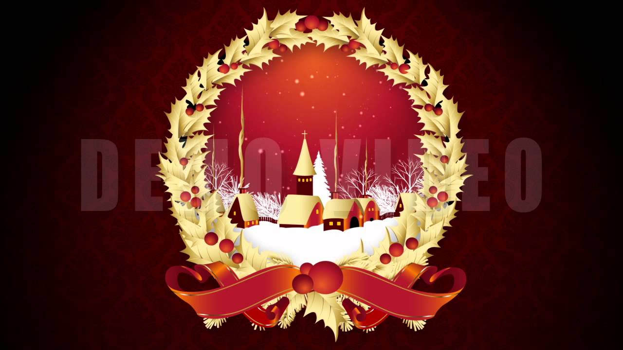 HD Christmas Background Winter Scene with Snow - YouTube