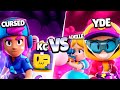 Brawl Stars 2 vs 2 - YDE & ACHILLE VS KC & CURSED