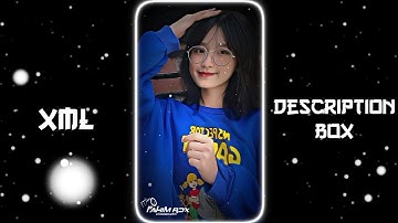 CHIKNI CHAMELI 🖤🥀 XML TREND💞 ||ATTITUDE XML FILE⚡😎 || NEW TREND XML FILE 🥵💯 ||ALIGHTMOTION XML😈⚡||