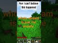 When you're searching for a village. #minecraft