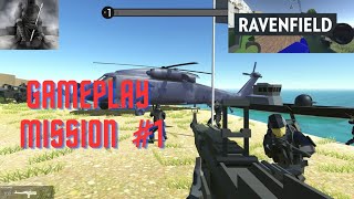 ravenfield mobile Gameplay | Mod APK | MISSION NO 1 | 2024 🥰🎉 screenshot 3