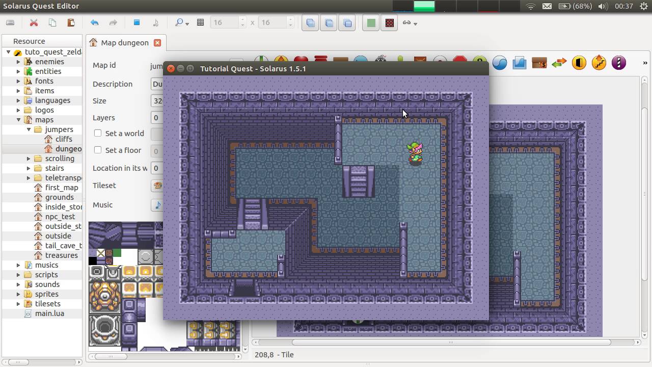 Solarus 1.5 Tutorial [en] - Basics #22: Platforms - YouTube