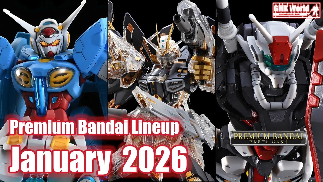 Premium Bandai Lineup January 2026 - YouTube