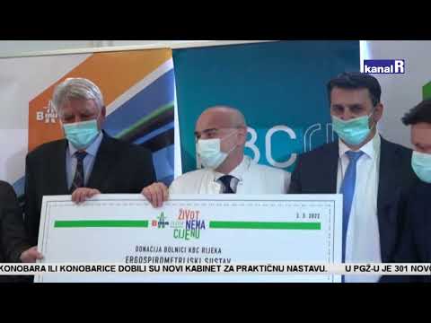 Vrijedna donacija KBC-u Rijeka: Ergospirometar vrijedan 400.000 kuna