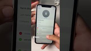 Delete Contacts on iPhone #iphone #iphonetipsandtricks #deletecontact #ios #delete #deletecontacts
